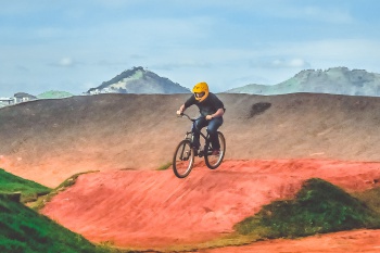 Pista de Bicicross no Parque Zé da Bola