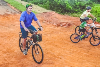 Pista de Bicicross no Parque Zé da Bola