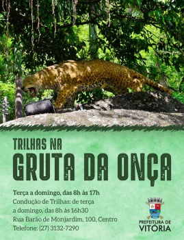 Trilhas na Gruta da Onça