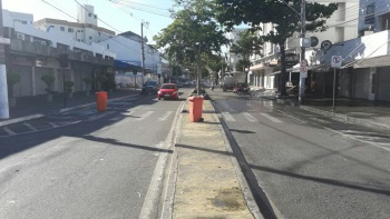 Limpeza da rua da lama