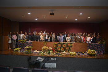 abertura da visita da comitiva da alimentação escolar