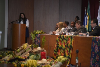 abertura da visita da comitiva da alimentação escolar