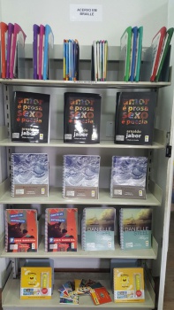 Acervo inclusivo da Biblioteca Municipal
