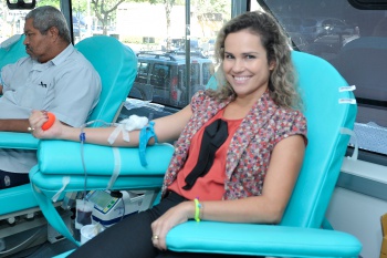 Ação do Maio Amarelo - Doação de Sangue Palácio