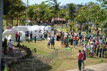 Inauguração do monumento Vitória 360 Graus