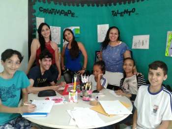 Alunos com altas habilidades da Emef Vercenílio