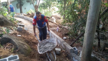 Obras na poligonal 10, Conquista