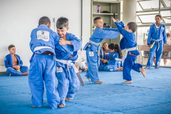 Escolinha de Judô no Tancredão