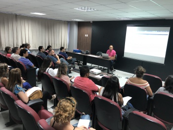 Reunião com servidores das Gerências Administrativa, Orçamentária e Financeira (Gaof) sobre dois novos procedimentos nos pedidos de Prêmio Incentivo e Férias dos servidores da Prefeitura Municipal de Vitória