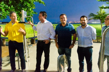 Inauguração da Academia Popular da Pessoa Idosa de Jardim Camburi