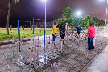 Inauguração da Academia Popular da Pessoa Idosa de Jardim Camburi