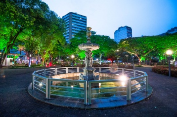 Iluminação de Natal no Parque Moscoso