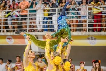 Desfile da Escola de Samba Unidos da Piedade no Carnaval 2018