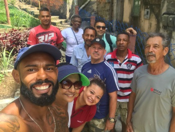 Semohab visita horta comunitária do Romão
