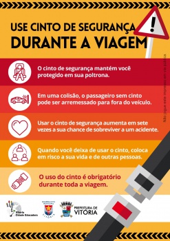 Uso do cinto de segurança