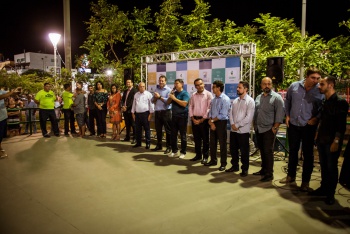 Cobertura da academia popular de Itararé