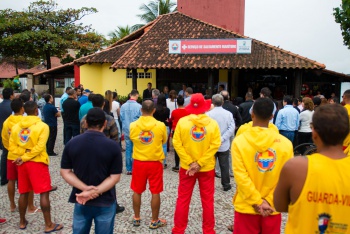 Inauguração do Posto de Salvamento Marítimo Robert Alves Cerilo