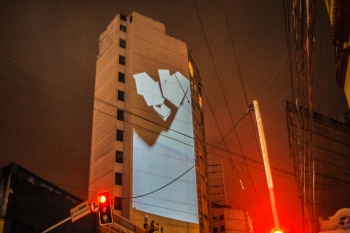 Projeção Videomapping - Pixx Fluxx