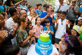 Aniversário de Vitória no Parque Moscoso