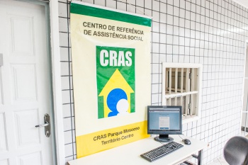 Banner do CRAS Parque Moscoso
