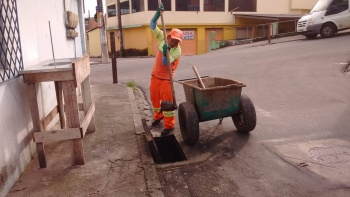 Limpeza de bueiros na Grande Vitória