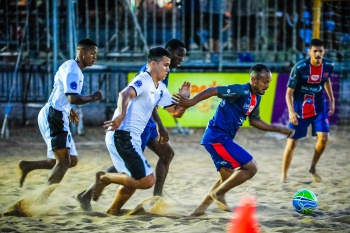 Abertura da Copa Vitória de Futebol de Areia na Arena PROCON Vitória