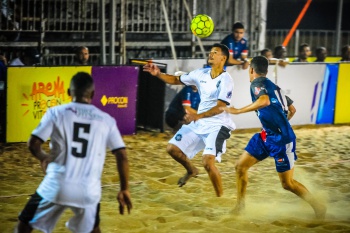 Abertura da Copa Vitória de Futebol de Areia na Arena PROCON Vitória