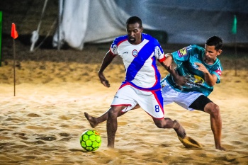 Abertura da Copa Vitória de Futebol de Areia na Arena PROCON Vitória