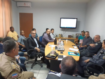 Reunião sobre segurança no Carnaval
