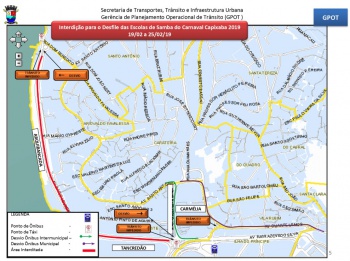 Interdições para Carnaval de Vitória