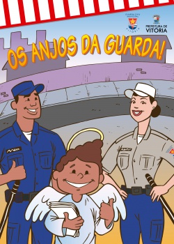 Cartilha Anjos da Guarda - projetos de conscientização lúdica com crianças da Guarda Municipal