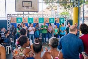 Viva Piedade - Ações sociais no bairro durante o dia 16 de março