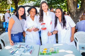 Dia Mundial da Saúde e da Atividade Física no SOE Jardim Camburi - Orientações sobre Saúde Bucal