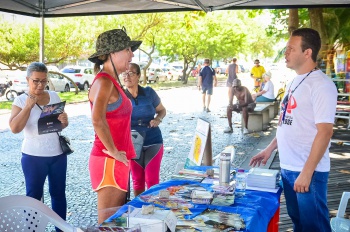 Dia Mundial da Saúde e da Atividade Física no SOE Jardim Camburi - Orientações sobre Tuberculose e HIV