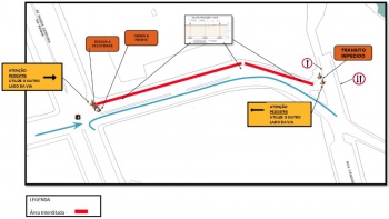 Mapa de interdição