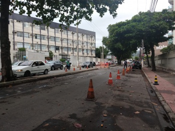 rua Vitalino dos Santos Valadares, em Santa Luiza