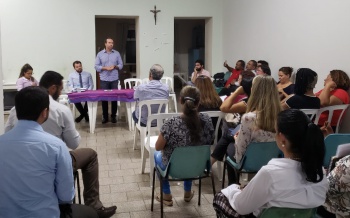 Reunião com comunidade do Centro sobre população de rua