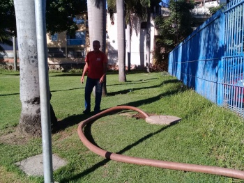 desobstrução Horto