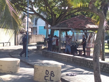 Patrulhamento escolar da Guarda Municipal