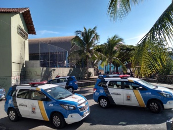 Patrulhamento escolar da Guarda Municipal