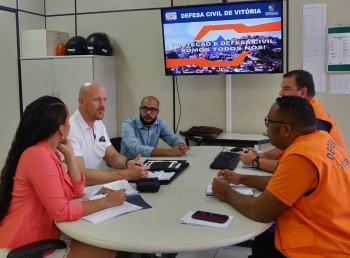 visita do Vice-Consul Americano da Cidade do Rio de Janeiro, Sr. Patrick Cunningham
