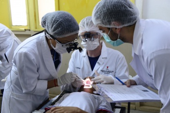 Parceria da Odontologia da Fafi com a Semus