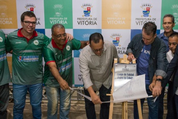 Inauguração do Campo Pedra da Cebola