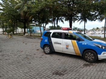 Patrulhamento orla Praça dos Namorados