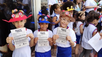 Caminhada ecológica do Cmei Jacyntha no Dia do Manguezal