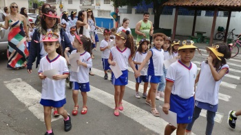 Caminhada ecológica do Cmei Jacyntha no Dia do Manguezal