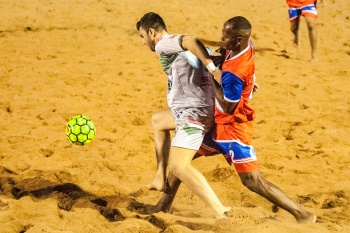 Vitória versus Anchieta nas Semifinais do Vigésimo Campeonato Estadual de Futebol de Areia 2019