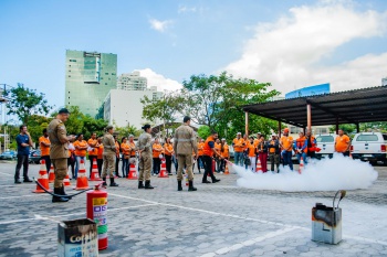 Capacitação Defesa Civil de Vitória e Corpo de Bombeiros