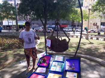 Dia Nacional de Luta da População em Situação de Rua Personagem Bruno