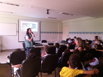 Cmei João Pedro de Aguiar tem ação de Educação Ambiental